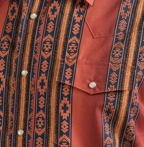 112351473- Wrangler Checotah - Orange