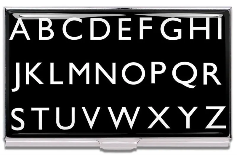 Acme Studio Card Case Alphabet
