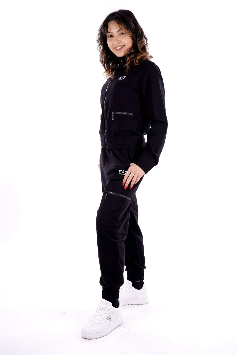 Armani Tuta Nera Da Donna