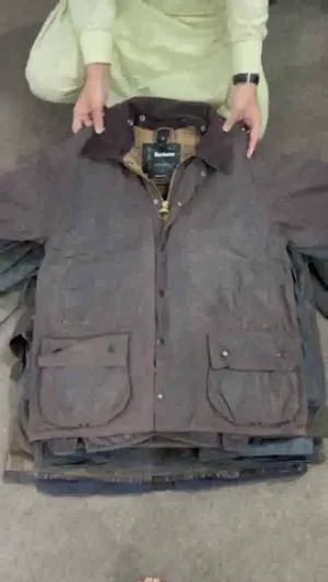 Barbour jackets 18 pcs