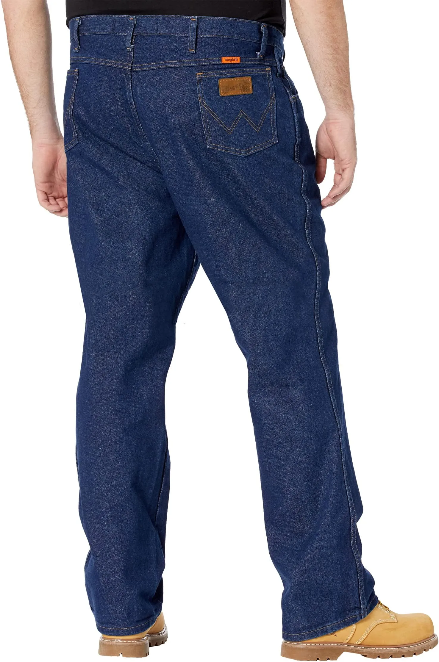 Big & Tall Flame Resistant Premium Performance Slim Fit Wrangler Jeans, Dark Denim