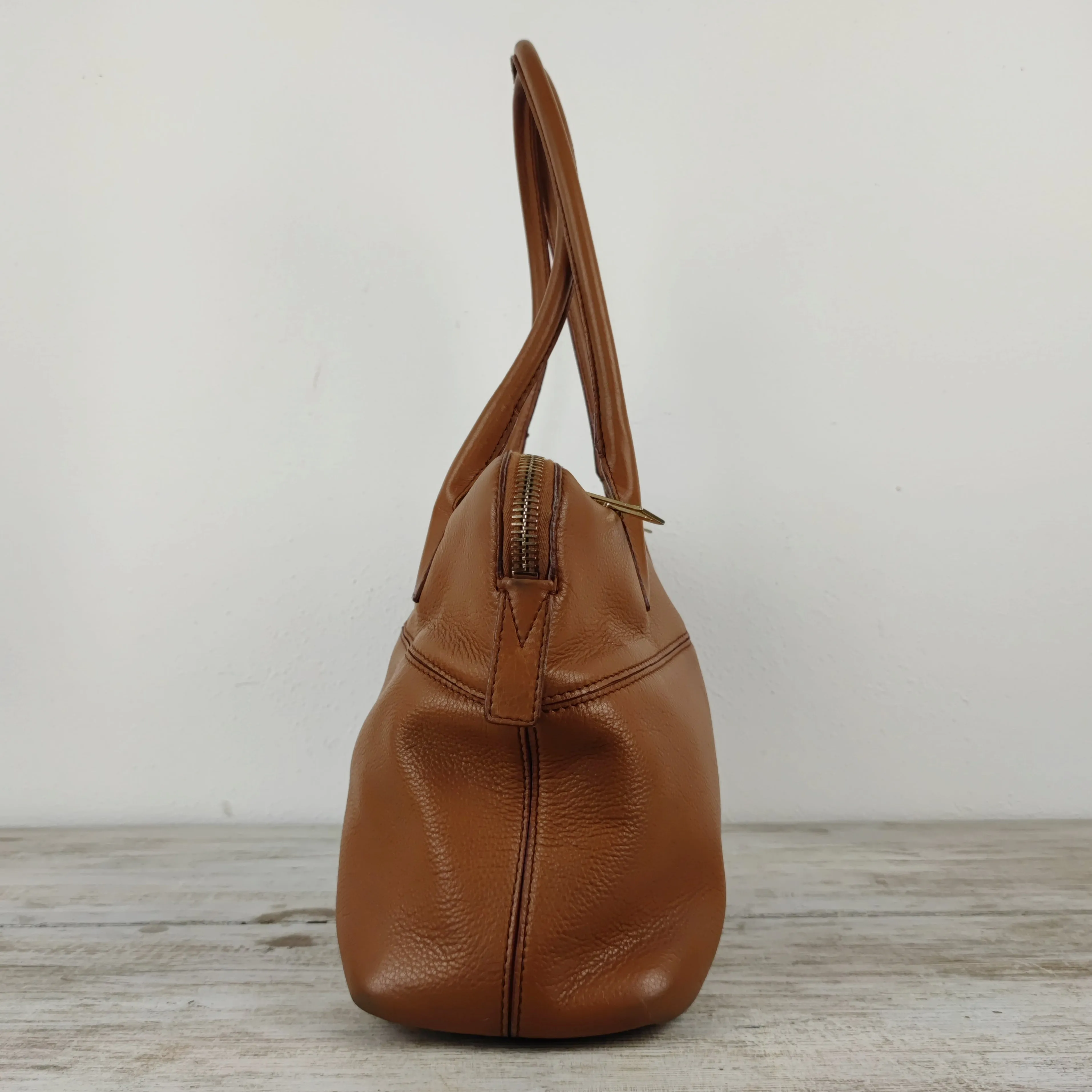 borsa MaxMara pelle cammello