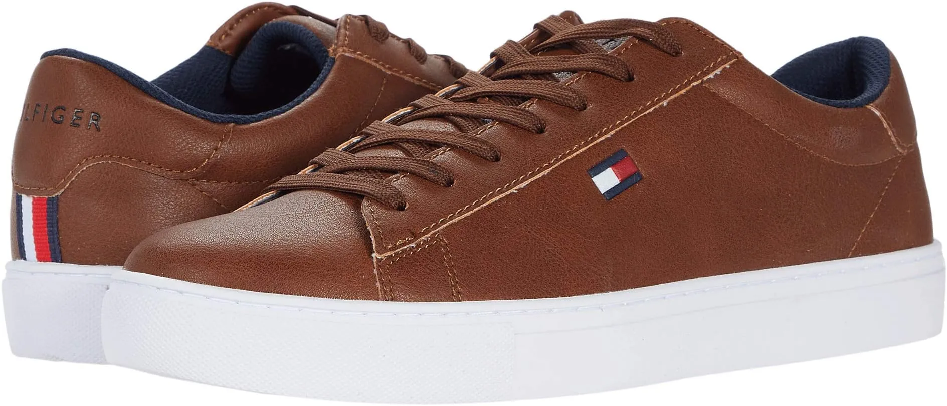 Brecon Tommy Hilfiger sneakers in Cognac
