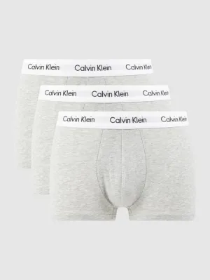 Briefs Pack of 3 - Calvin Klein Underwear Short Legs, Light Gray