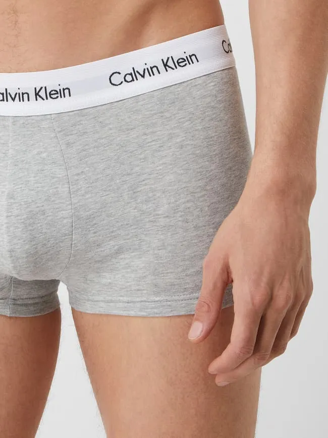 Briefs Pack of 3 - Calvin Klein Underwear Short Legs, Light Gray