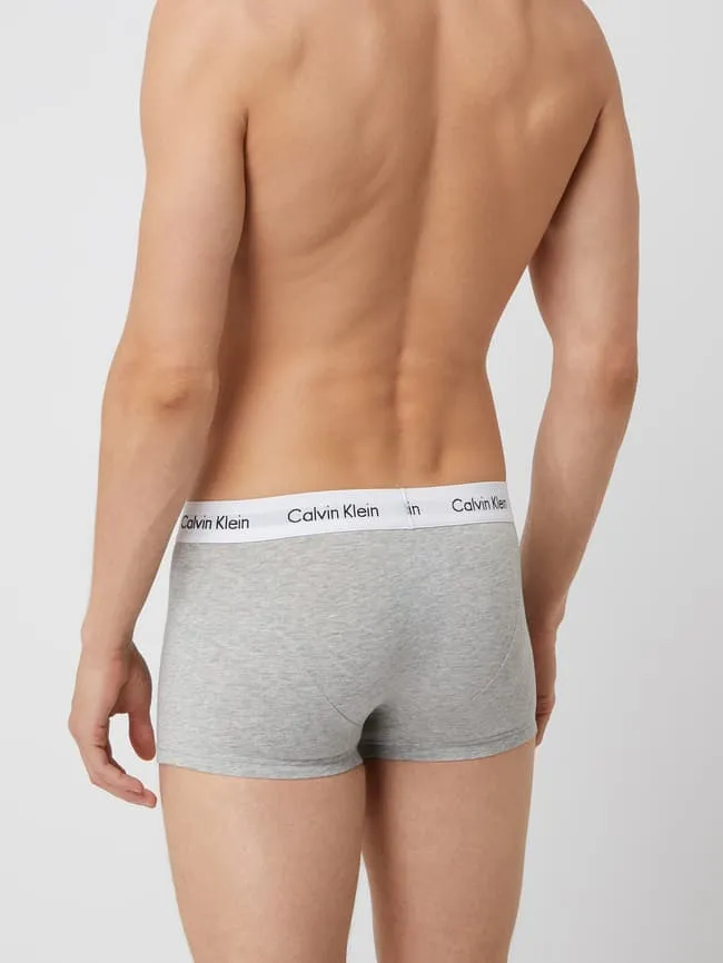 Briefs Pack of 3 - Calvin Klein Underwear Short Legs, Light Gray