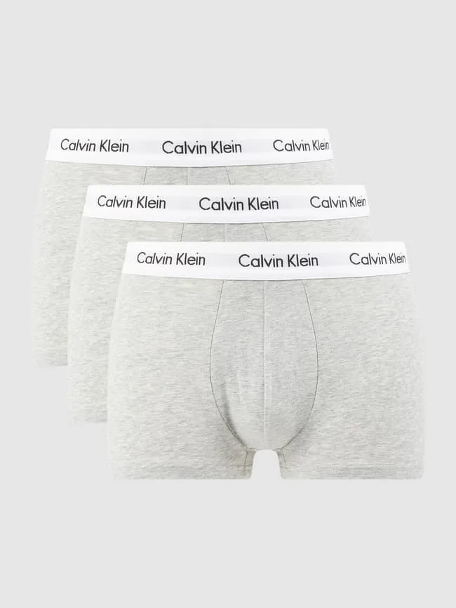 Briefs Pack of 3 - Calvin Klein Underwear Short Legs, Light Gray