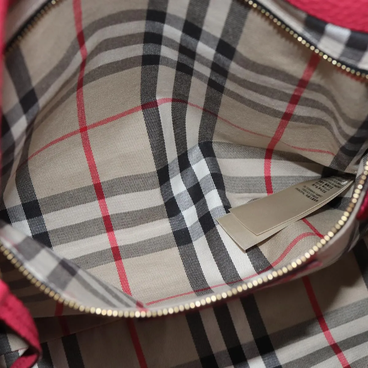 BURBERRY Hand Bag Leather Pink  ep4719