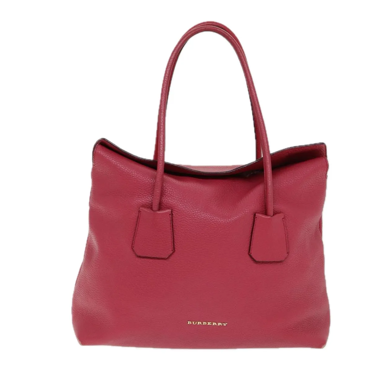 BURBERRY Hand Bag Leather Pink  ep4719