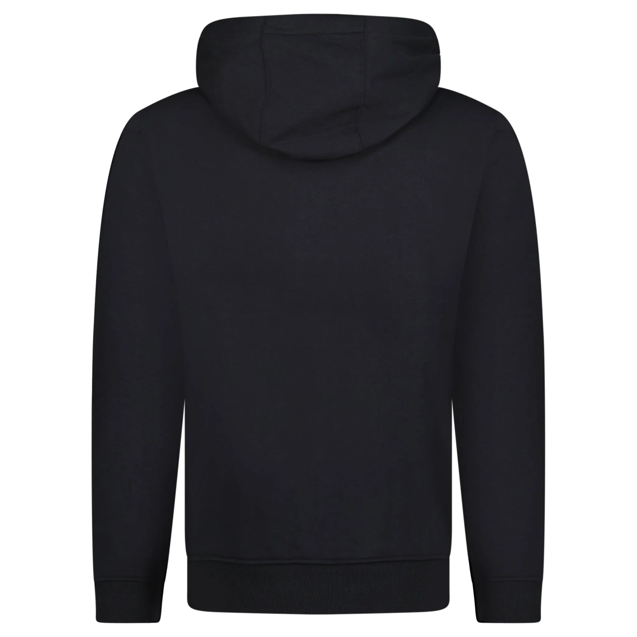 BURBERRY HOVE CHECK HOOD EMBROIDERY LOGO HOODIE BLACK