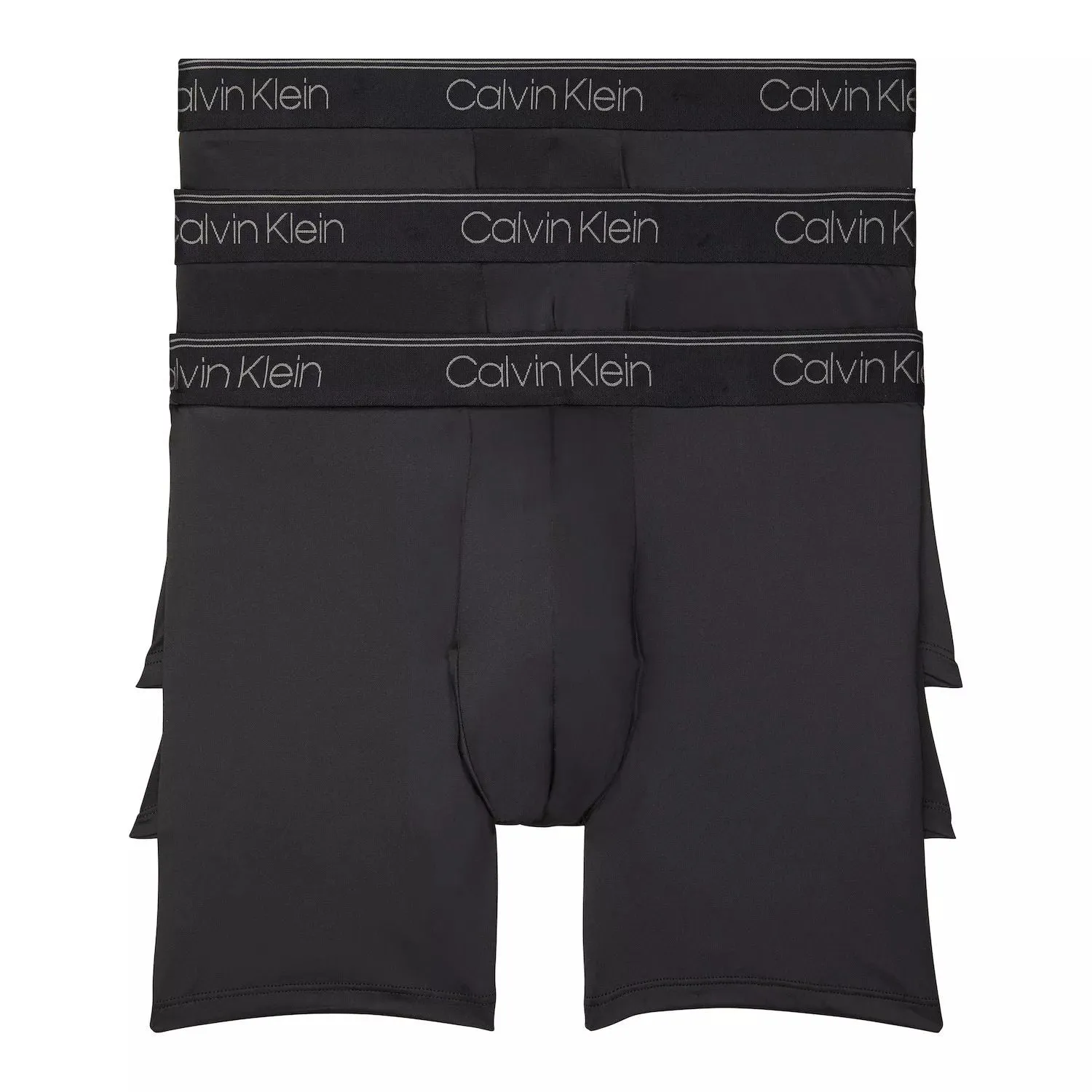 Calvin Klein Men's Microfiber Boxer Briefs (3 Pairs)