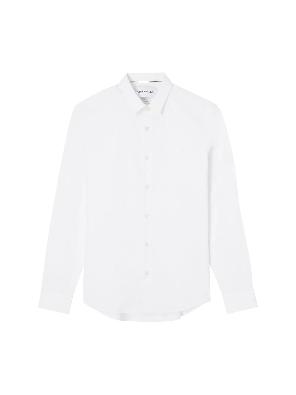 Calvin Klein slim fit business shirt, white