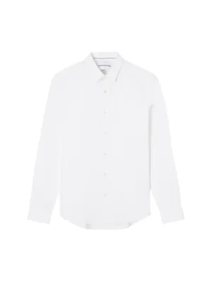 Calvin Klein slim fit business shirt, white