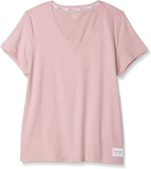 Calvin Klein Women's V-Neck T-Shirt, Secret