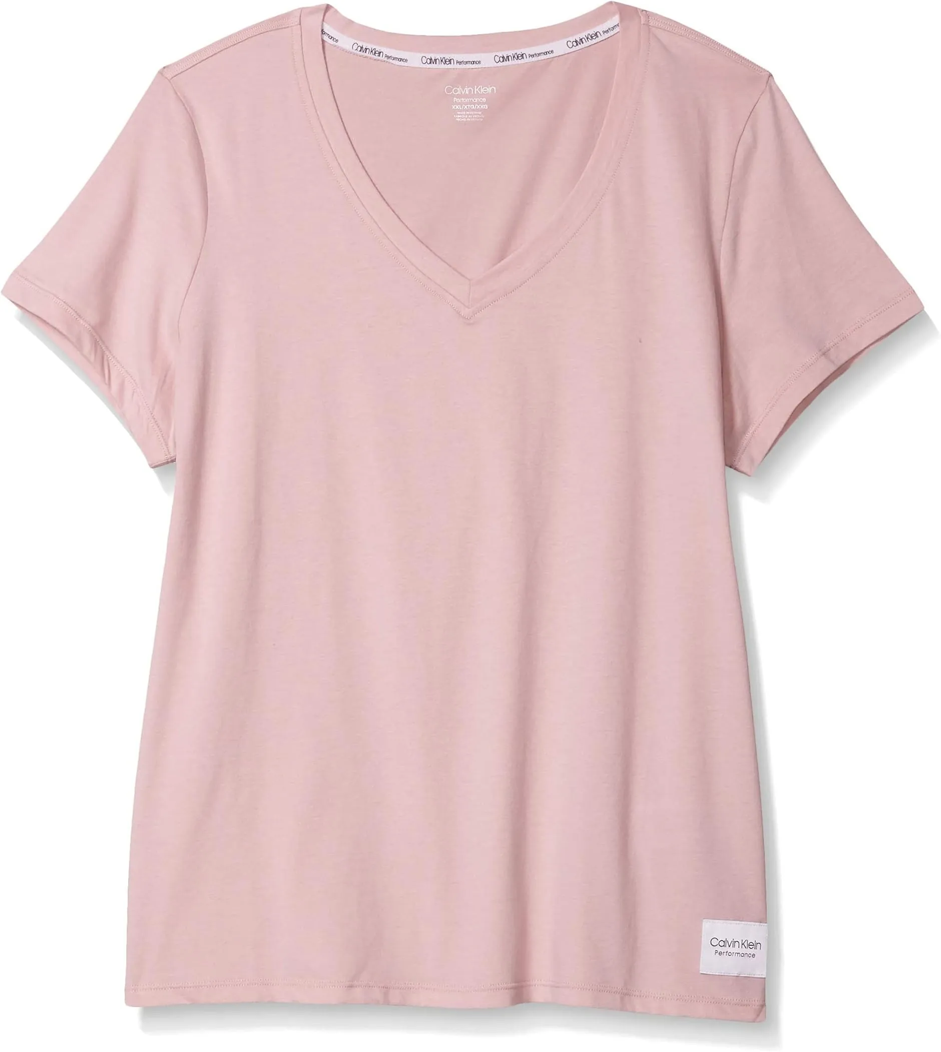 Calvin Klein Women's V-Neck T-Shirt, Secret