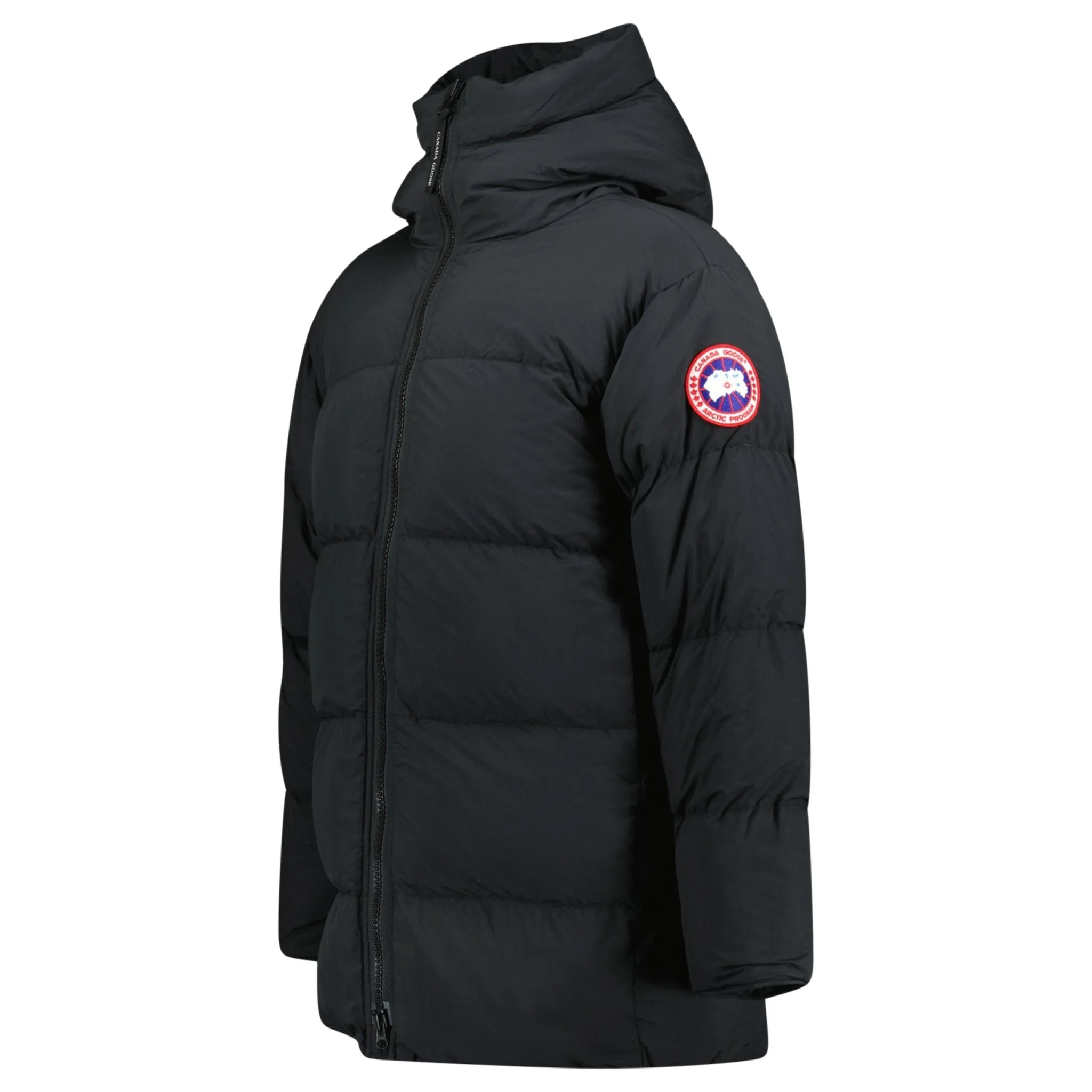 CANADA GOOSE LAWRENCE PUFFER JACKET BLACK