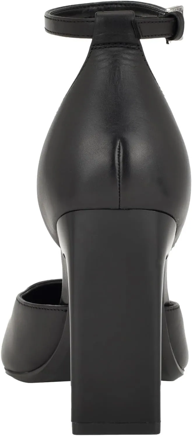 Carcie Calvin Klein shoes, black leather
