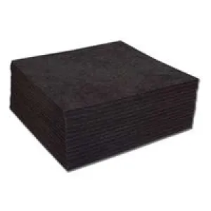 CLEARANCE - Black Heavy Weight (3.0 oz.) Cutaway 15" x 15" Backing Squares (250 Pack) (Copy)