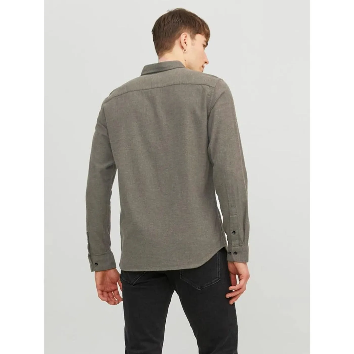 Dark Sand Button Down Shirt