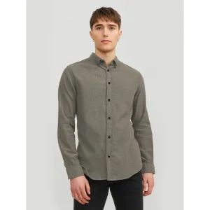 Dark Sand Button Down Shirt