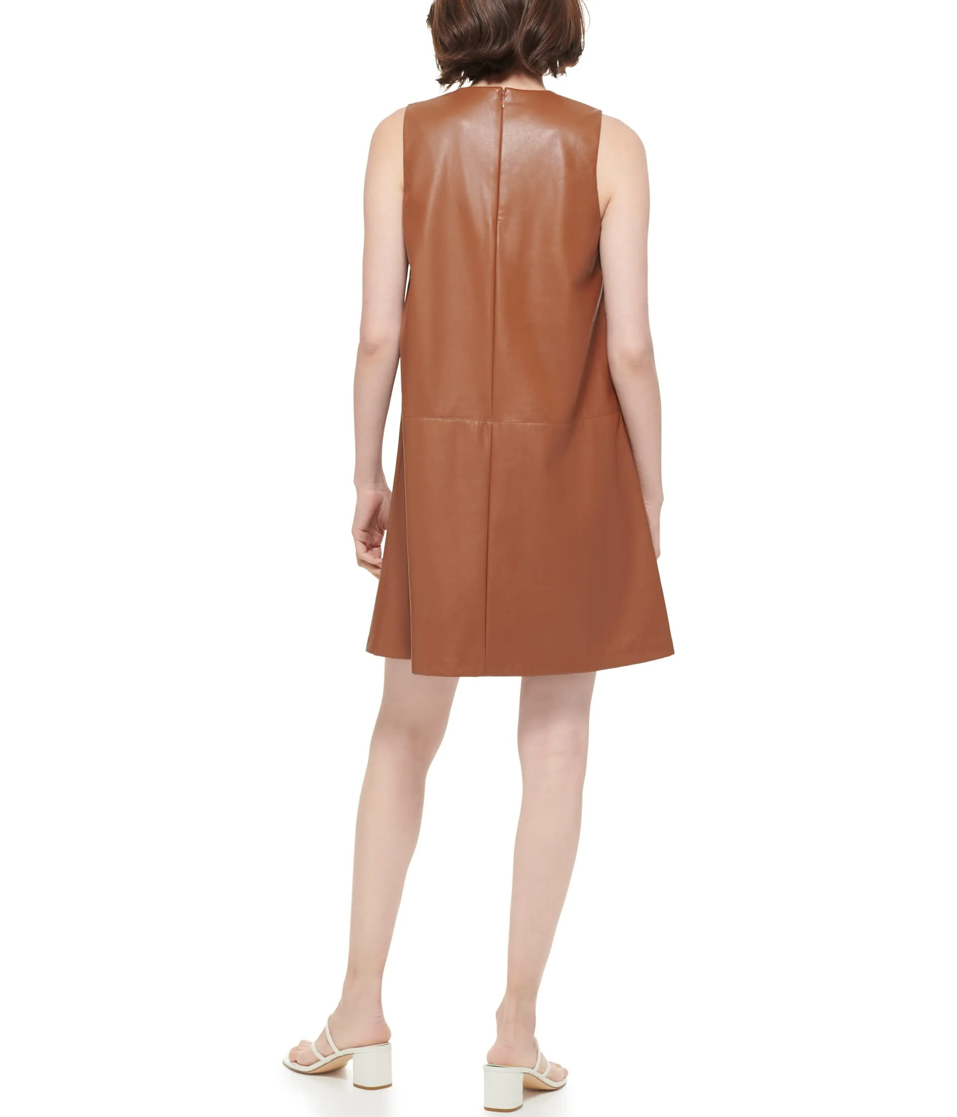 Dress Calvin Klein, Short A-Line PU Dress