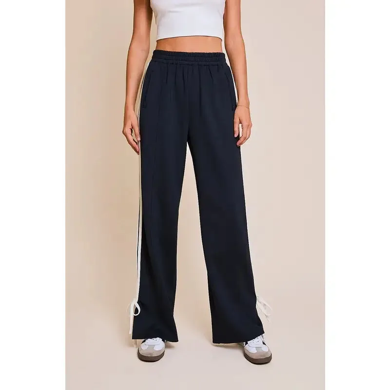 Evelyn Track Pants / Navy