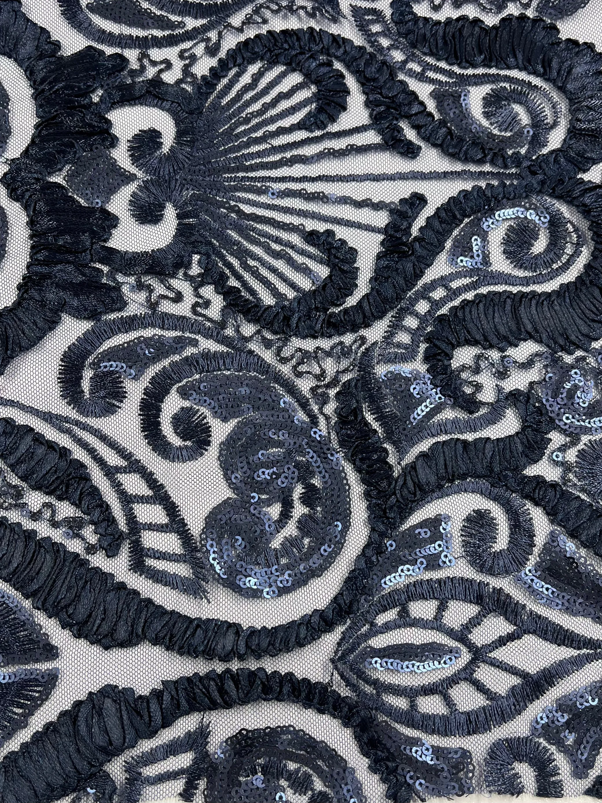 Evening Lace - Night Shade - 150cm