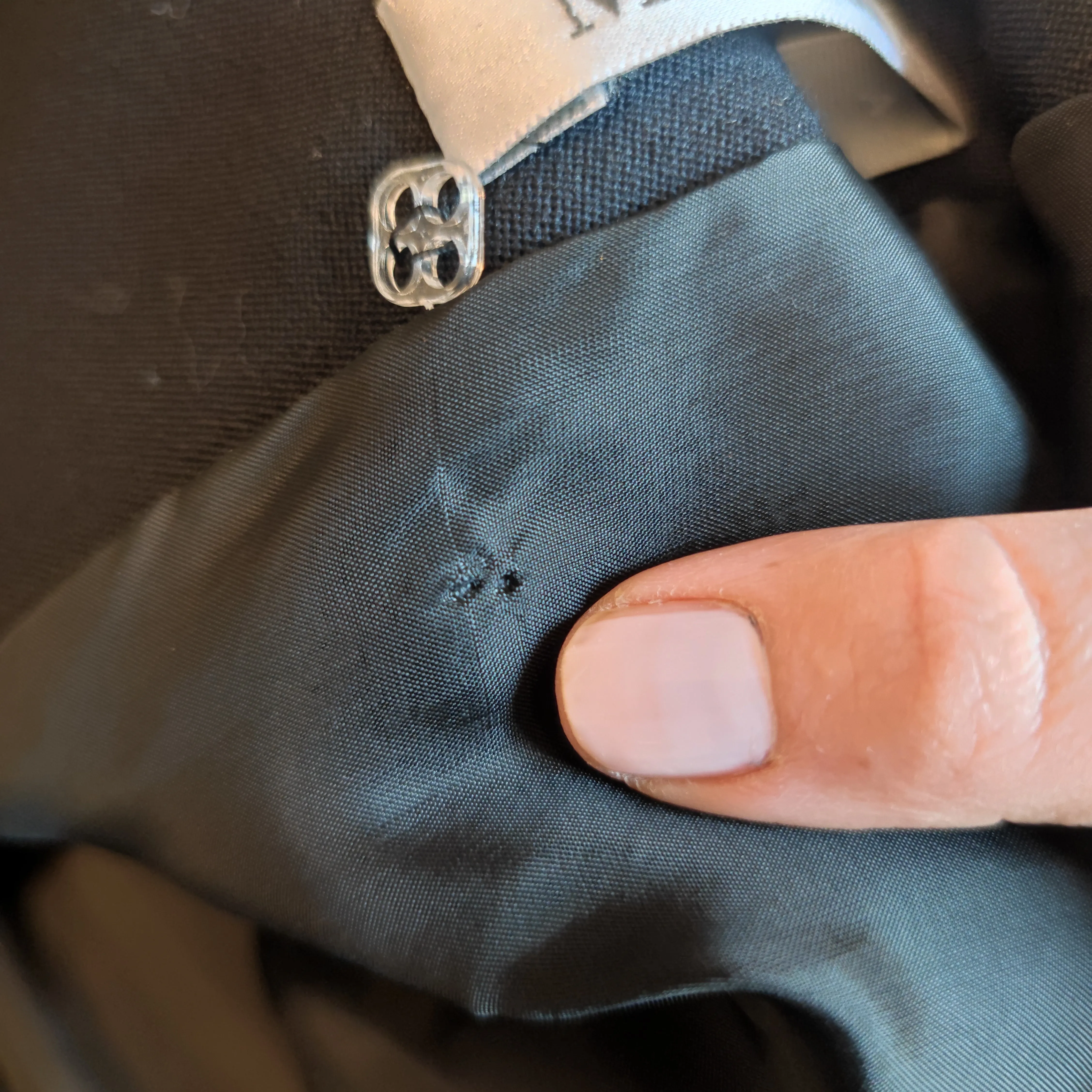 Giacca MaxMara nera doppiopetto