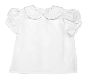 Girls Button Back Layering Blouse