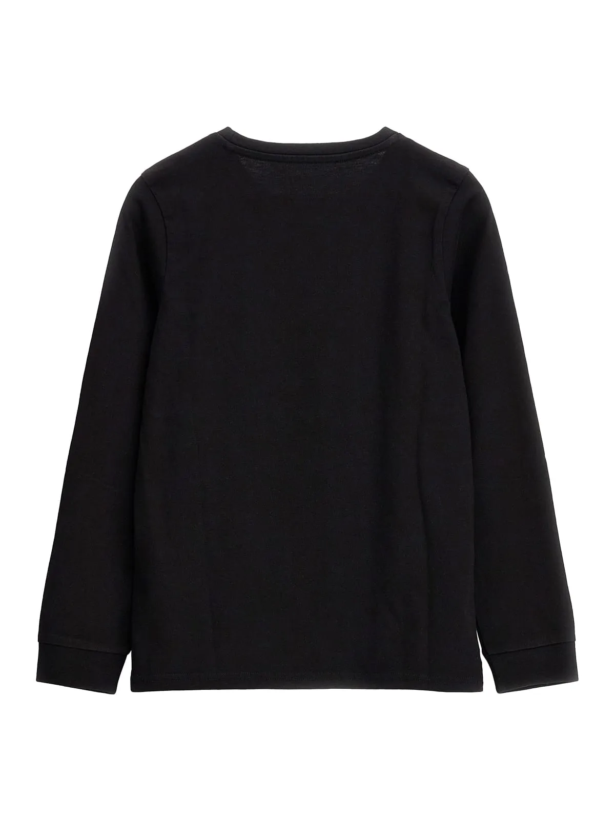 Guess Long-shirt Nera Da Bambino