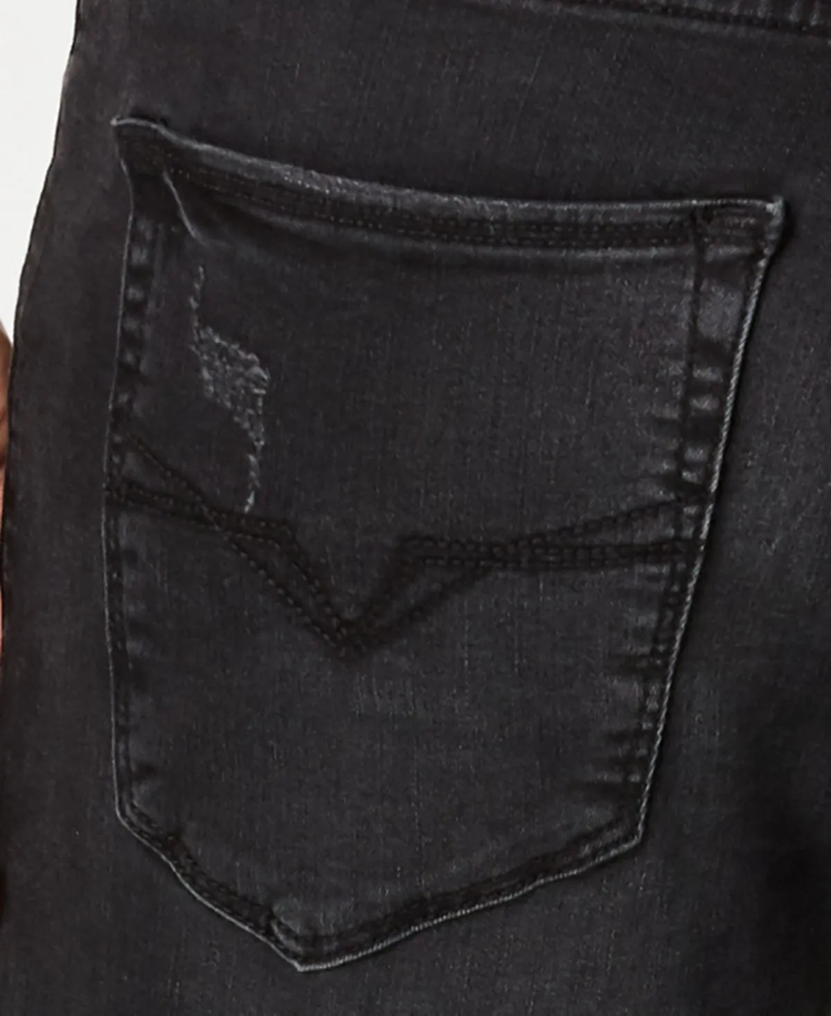 GUESS Men's Distressed Slim Fit Jeans