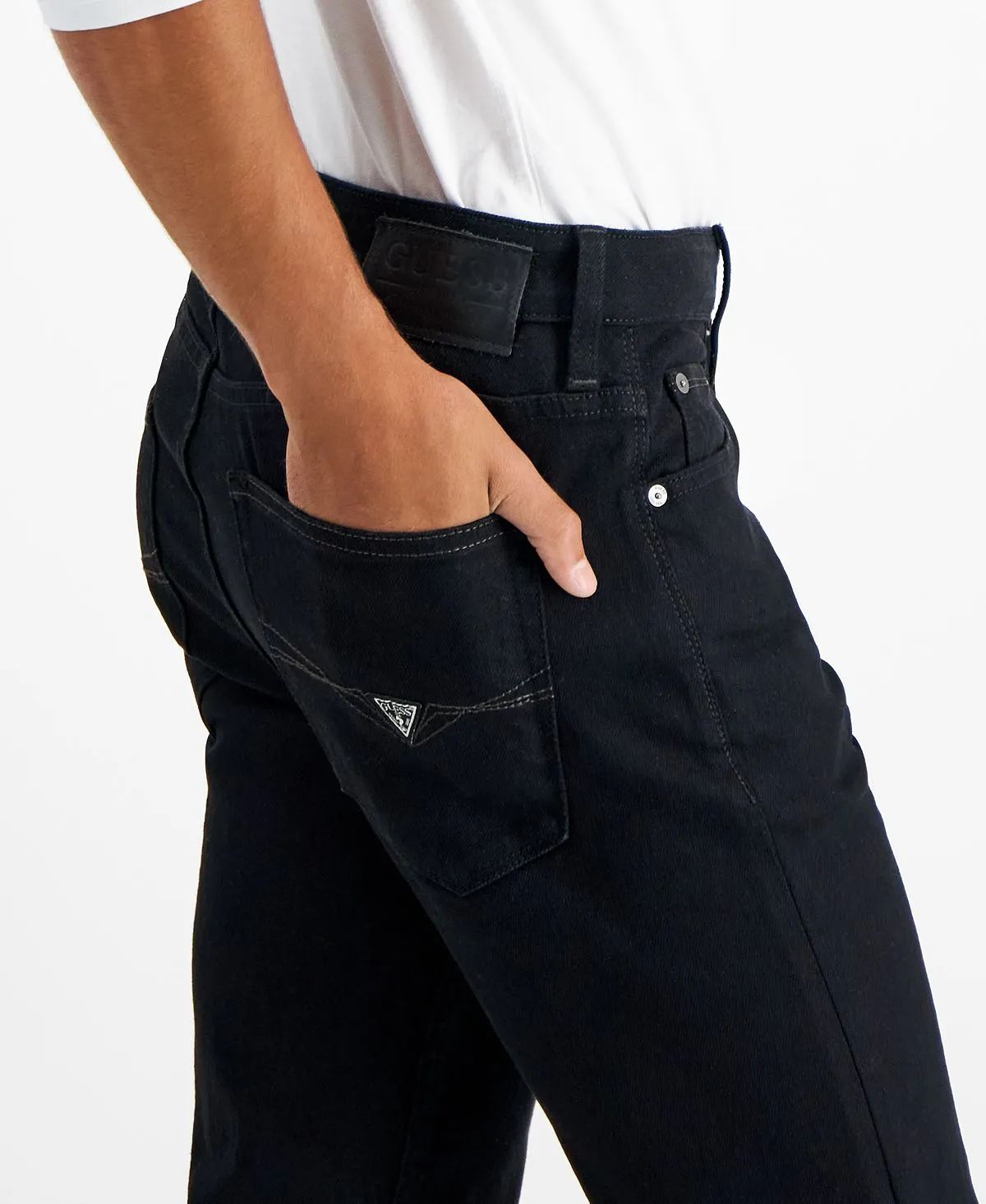GUESS Men's Eco-friendly Skinny Tapered Jeans