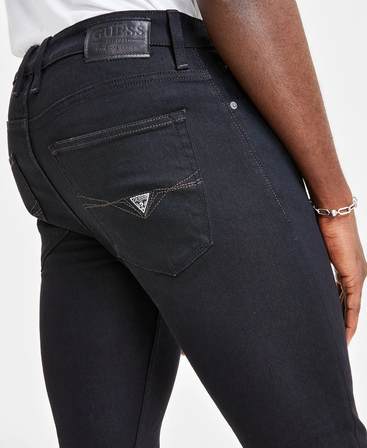GUESS Men's Eco-friendly Skinny Tapered Jeans