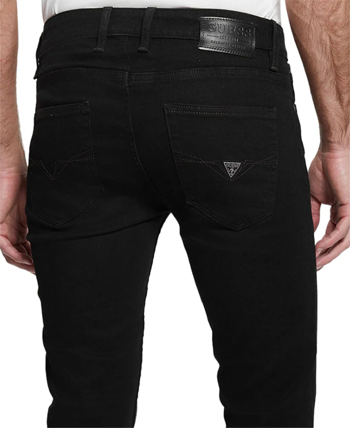 GUESS Men's Eco-friendly Skinny Tapered Jeans