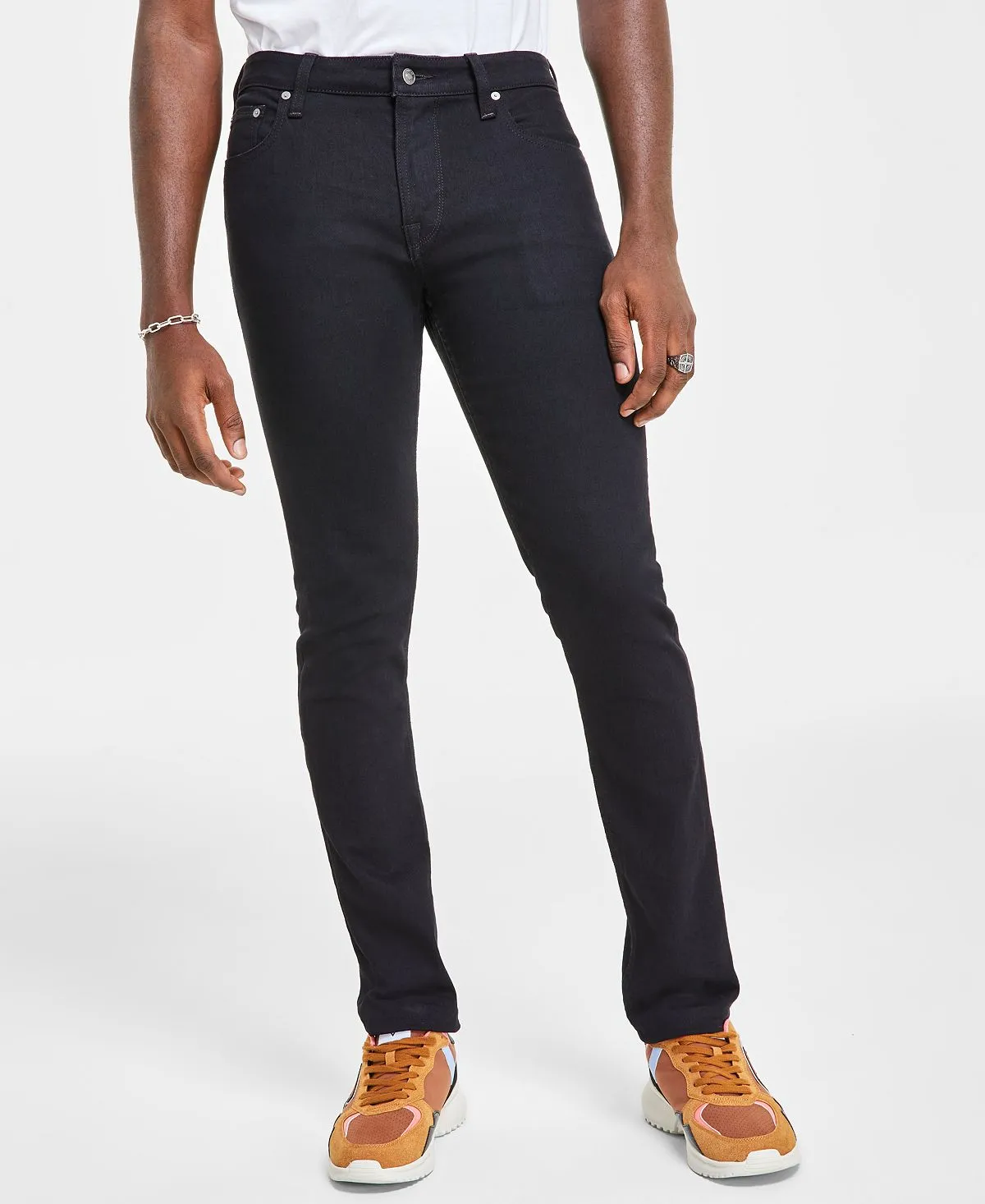 GUESS Men's Eco-friendly Skinny Tapered Jeans