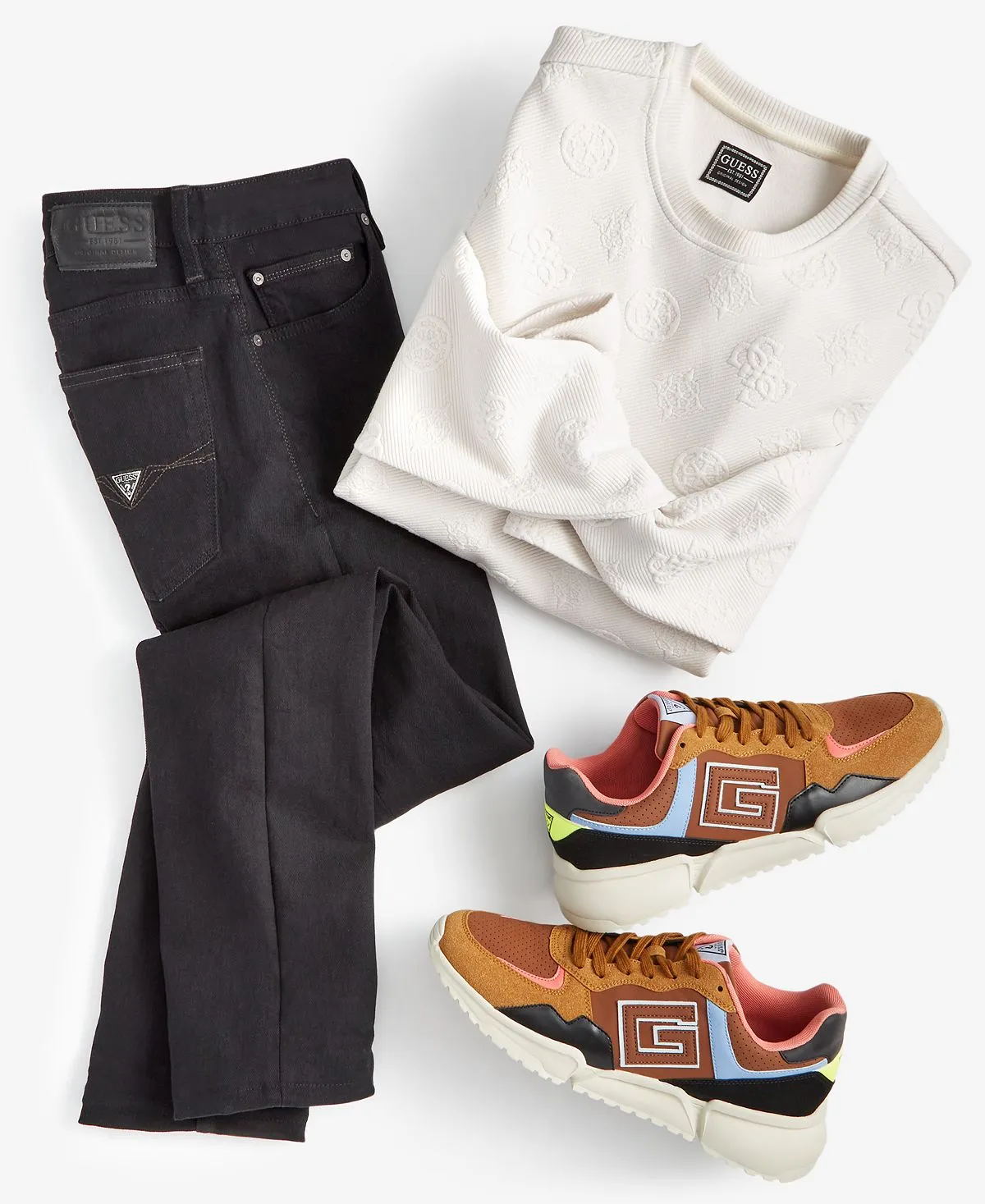 GUESS Men's Eco-friendly Skinny Tapered Jeans