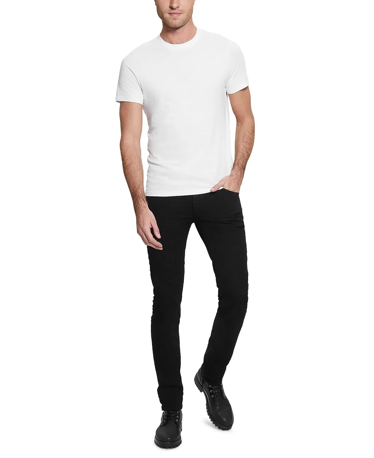 GUESS Men's Eco-friendly Skinny Tapered Jeans