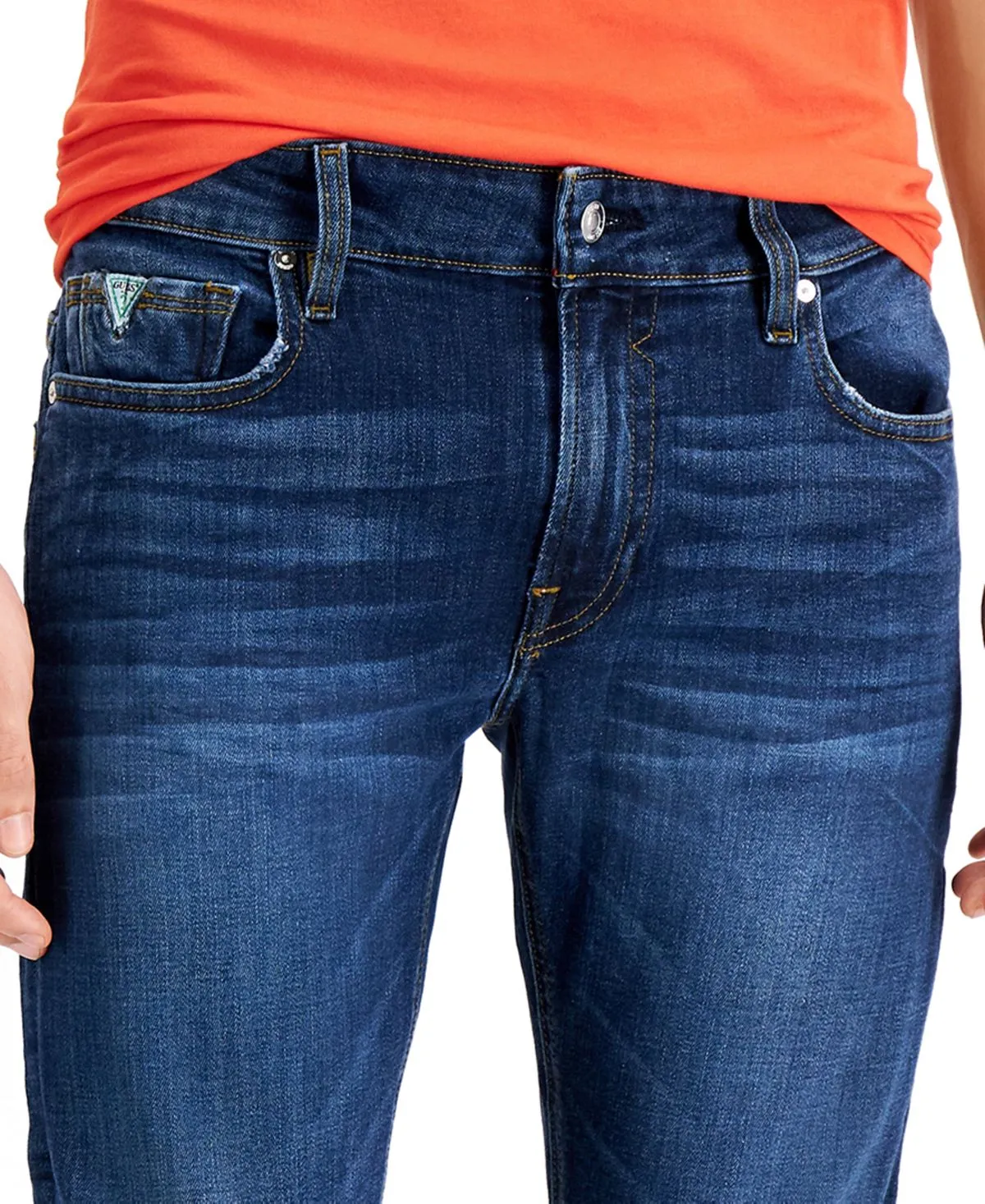 GUESS Men's Skinny Jeans, Multi