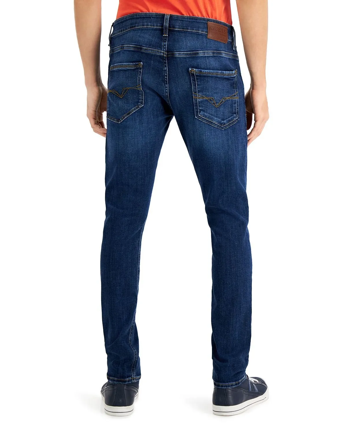 GUESS Men's Skinny Jeans, Multi