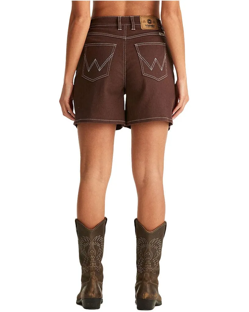 Hi A-Line Short - Chocolate