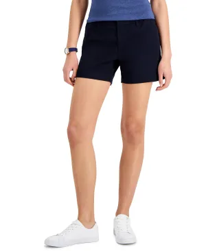 Hollywood Tommy Hilfiger Women's TH Flex 5" Shorts, Navy