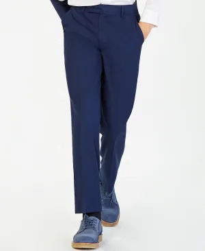 Infinite Stretch Blue Pants for Big Boys Calvin Klein