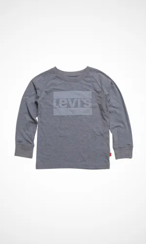 Kids Levi's Long Sleeve T-shirt (Blue Jeans)