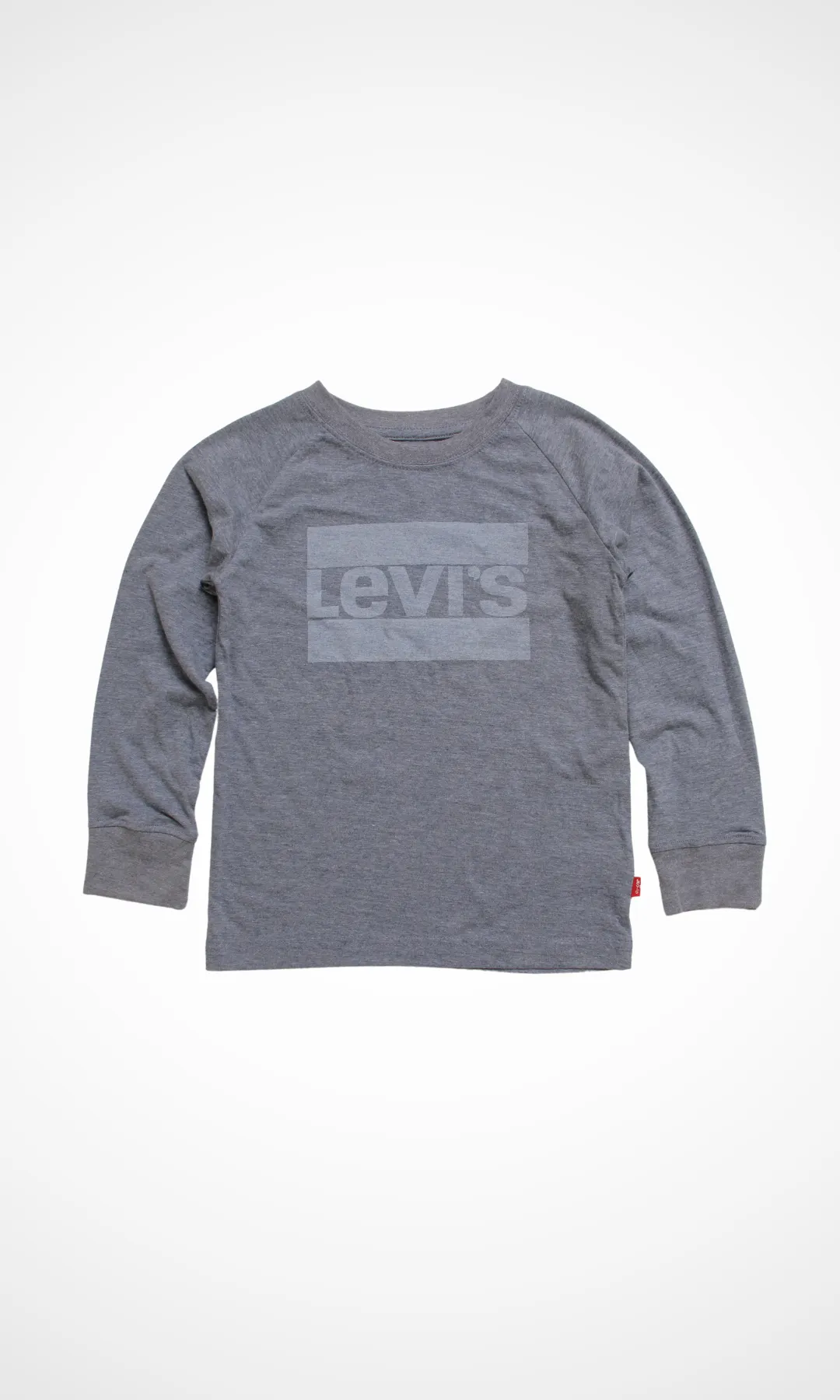 Kids Levi's Long Sleeve T-shirt (Blue Jeans)