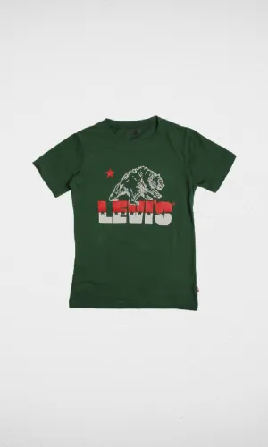 Kids Levi's Short Sleeve T-shirt Green
