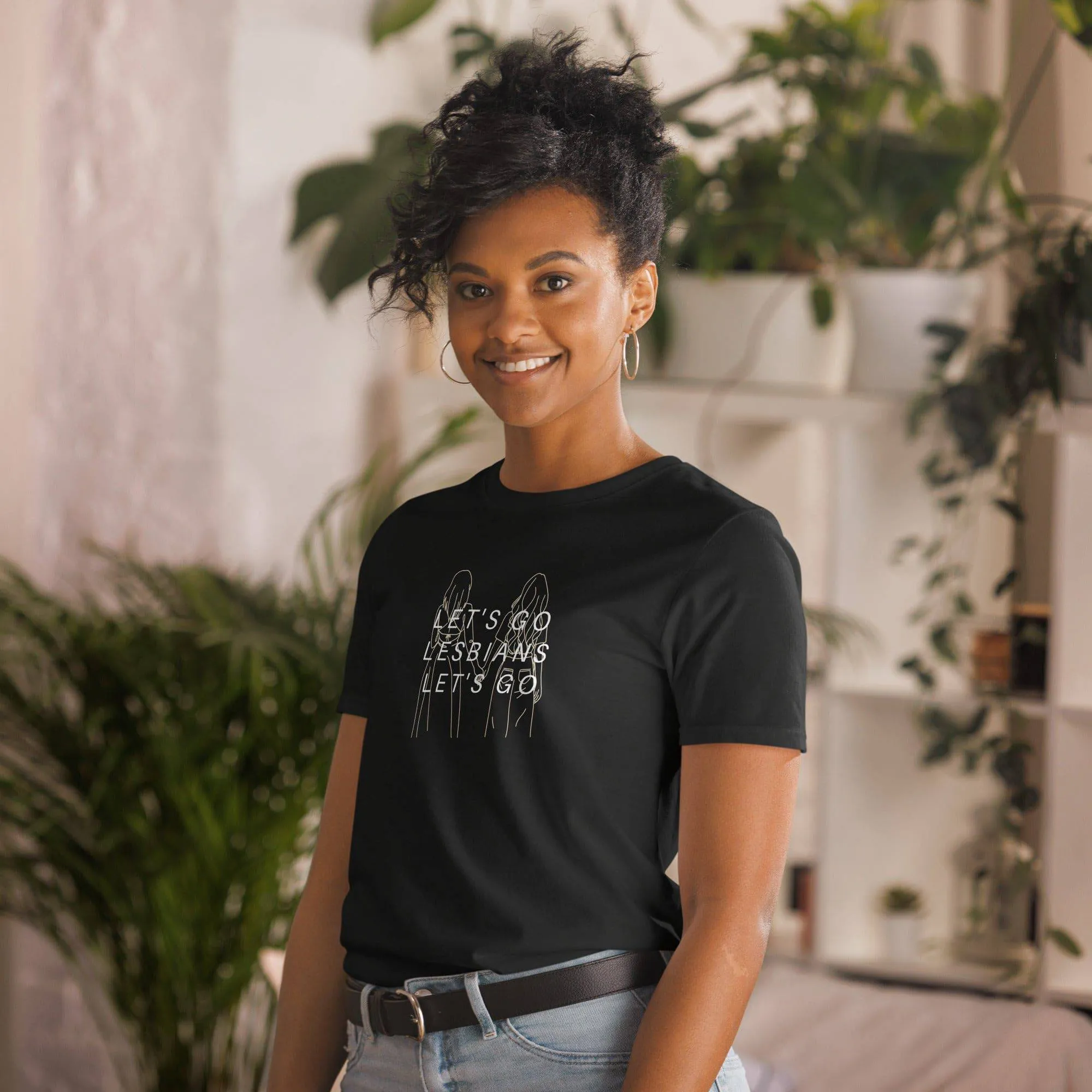 Let's Go Lesbians Let's Go LGBT Pride T Shirt