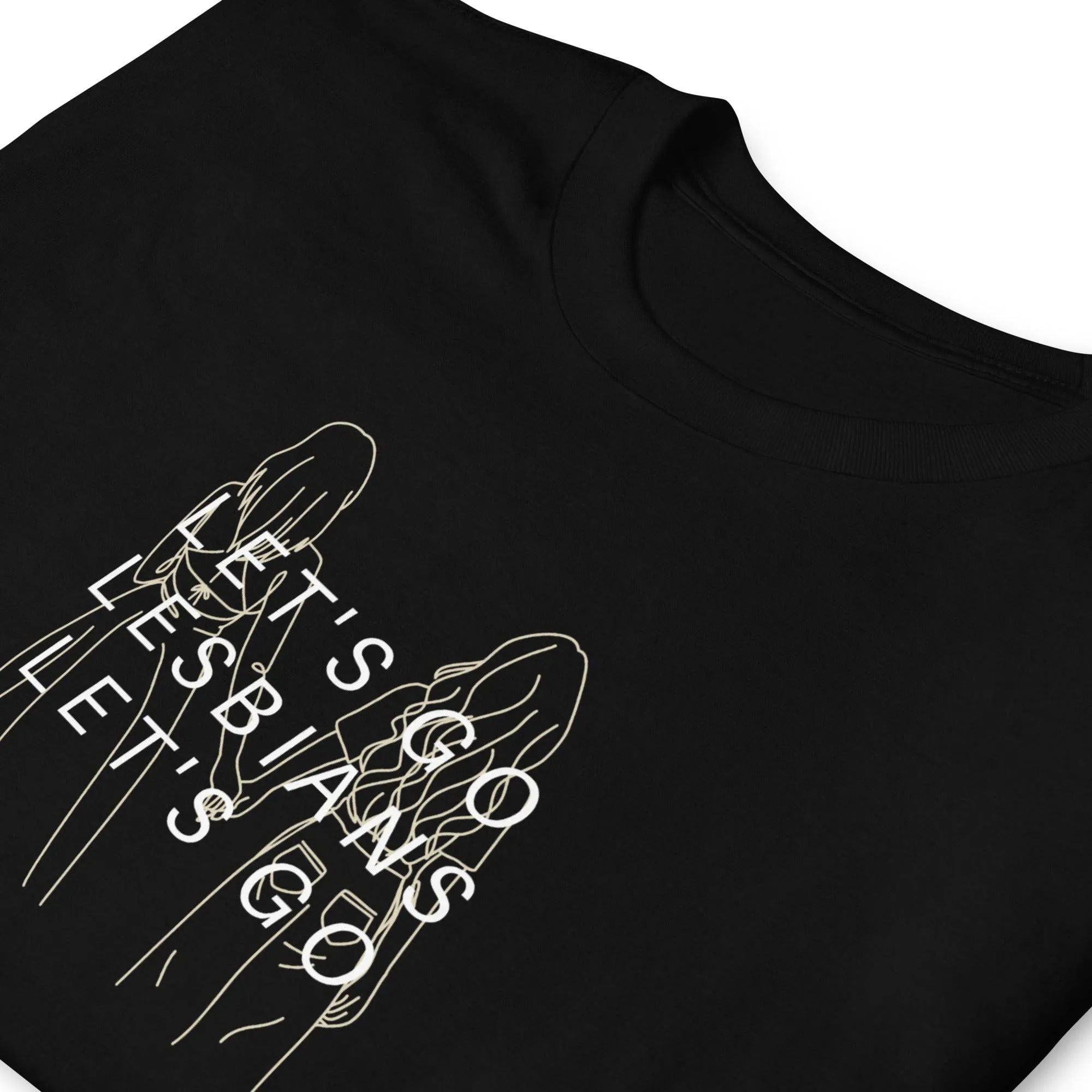 Let's Go Lesbians Let's Go LGBT Pride T Shirt