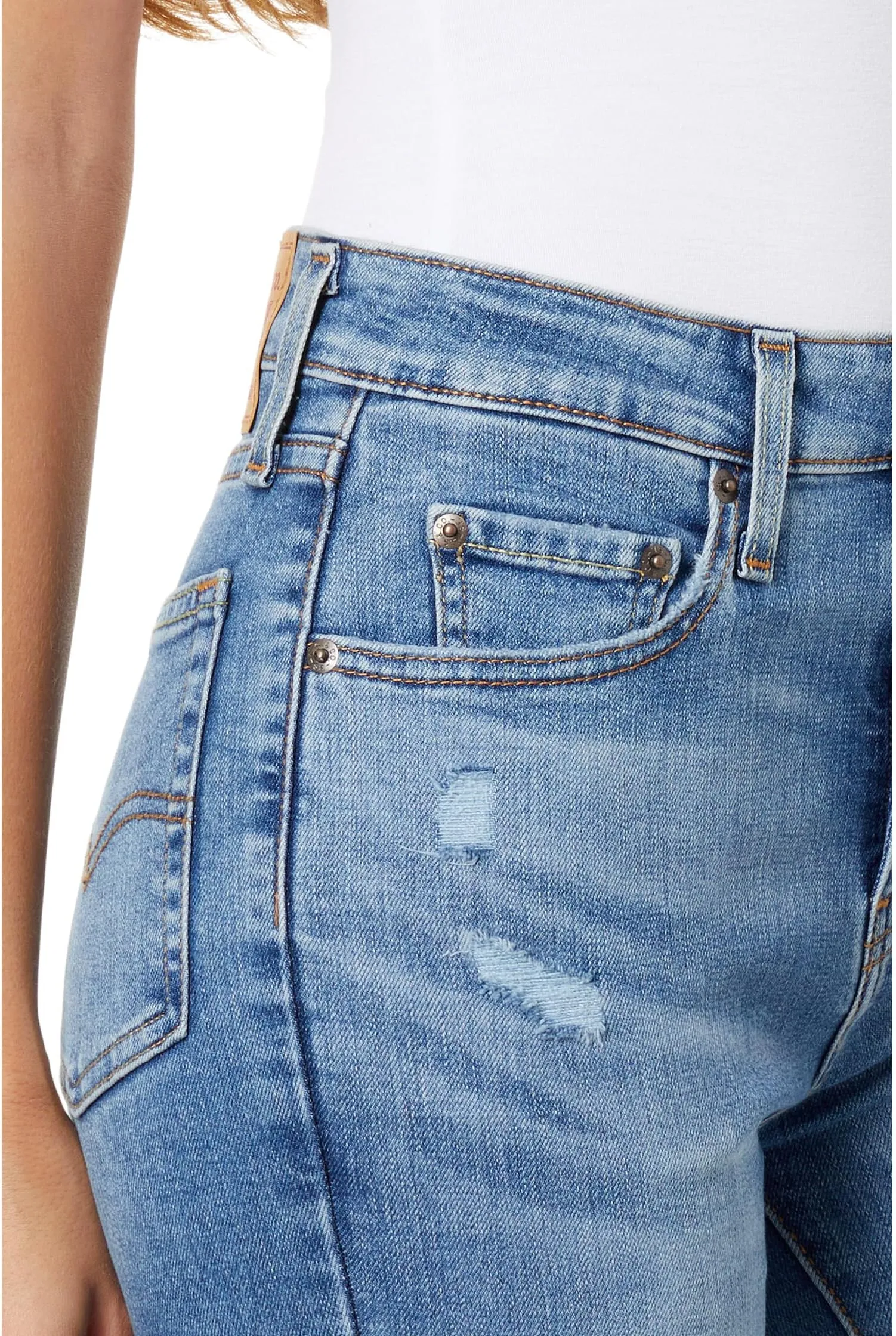 Levi's 721 High Rise Skinny Jeans in High Beams