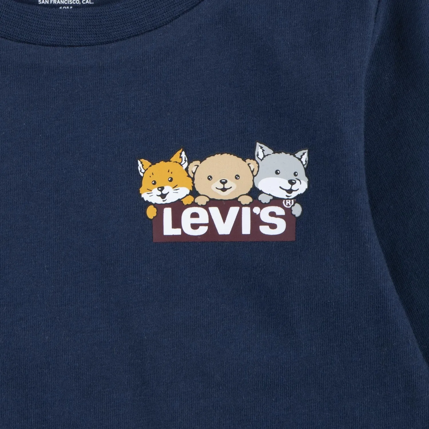 Levi's BLUE Hiking Icons Long Sleeve Tee