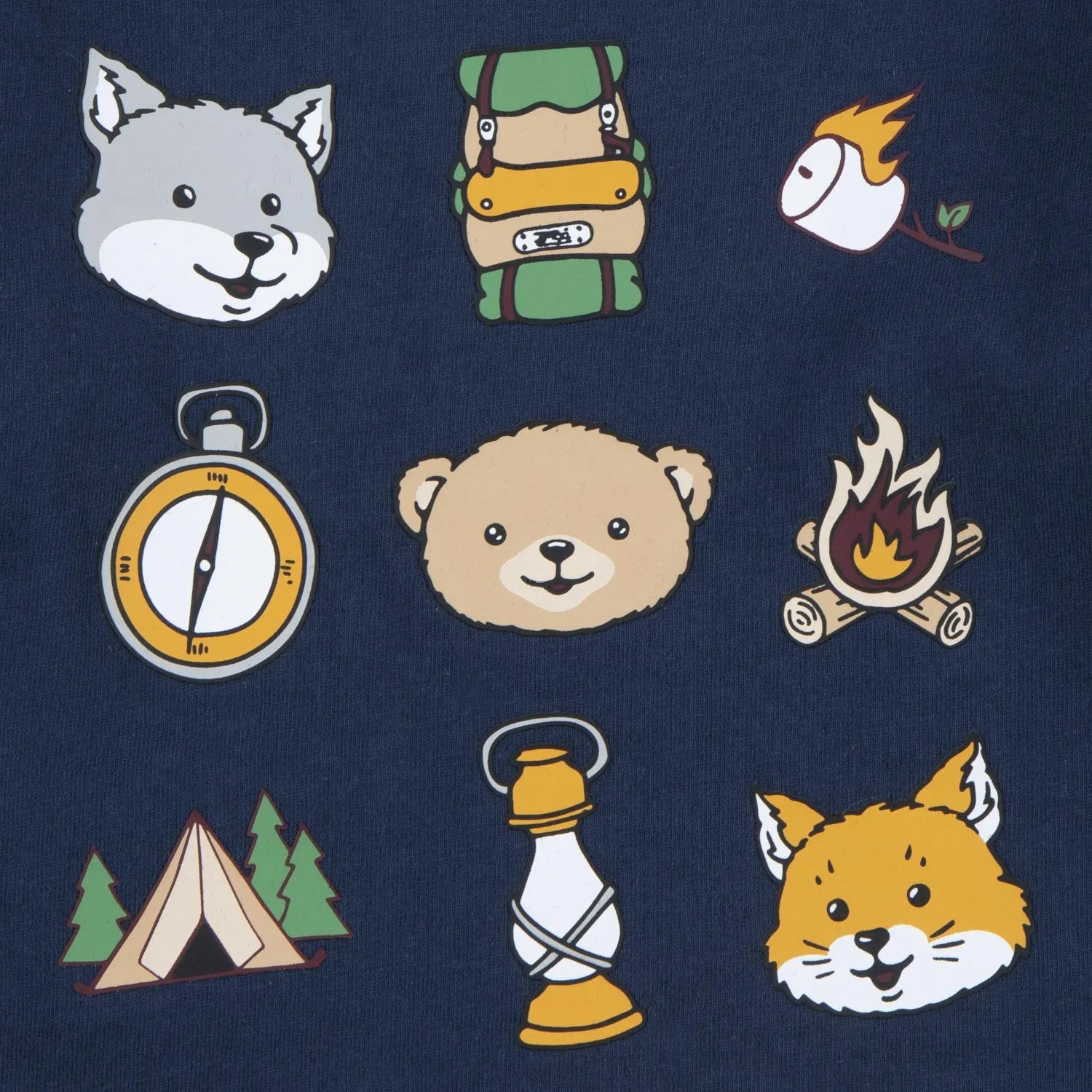 Levi's BLUE Hiking Icons Long Sleeve Tee